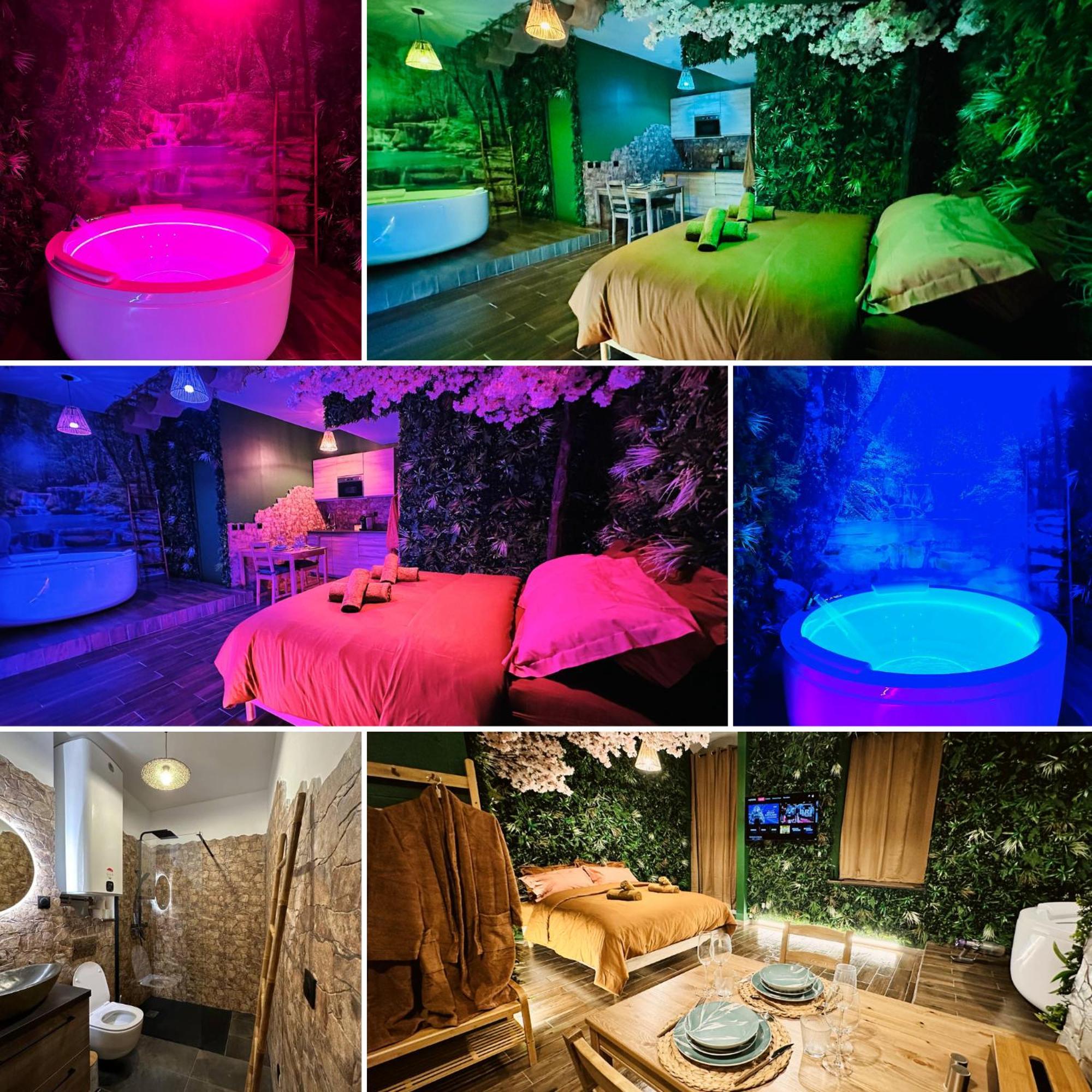 Narbnb - Jungle Suite - Jacuzzi - Centre - Clim Narbonne Luaran gambar